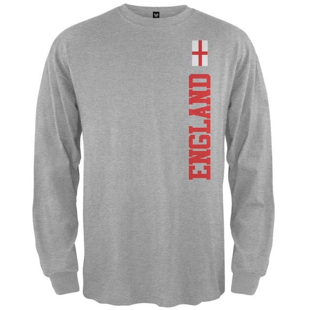 World Cup England T-Shirt à Manches Longues pour Hommes