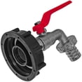 thumbnail image 3 of Outlet Tap IBC Rain Garden Tank Lid Adapter Cap Faucet 1000 Litres, 3 of 6