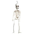 thumbnail image 1 of Riforla Halloween Skeleton Decorations Full Body Skeleton with Movable Joints for Decor Hangs Home Decor white, 1 of 9