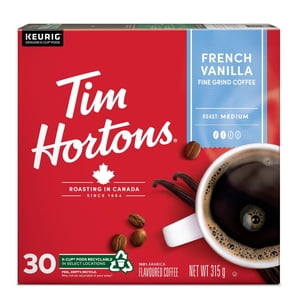 Tim Hortons Vanilla française Keurig K-Cup 30 Coupes