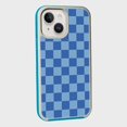 thumbnail image 5 of Caseco Étui à Motif Damier Bleu MagSafe pour iPhone 14, 5 of 5