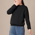 thumbnail image 2 of Timegard Winter Baby Clothes Fall Boy Girls Knit Comfy Warm Pullover Casual Loose Kids Solid Color Tops, 2 of 6