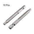 thumbnail image 2 of 10 Pcs 1/4" x 65 x 5mm Magnetic Quick Change Shank Hex Screwdriver Bits, 2 of 3