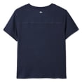 thumbnail image 2 of Athletic Works Girls' Front Knot T-Shirt, 2 of 2