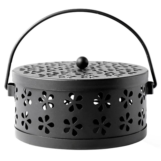 Porte-moustique Rétro Portable Brûleur d'Encens pour Moustiques pour la Maison et le Camping