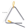 thumbnail image 2 of Musical Triangular Steel School Children  Band Percussion Instrument with Beater - 8 Inches, 2 of 9