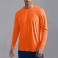 thumbnail image 4 of zfhfof Men's Sun Protection Athletic Shirts Long Sleeve Rash Guard Swim T-Shirts Lightweight Quick Dry Fishing Running Workout Shirts, 4 of 8