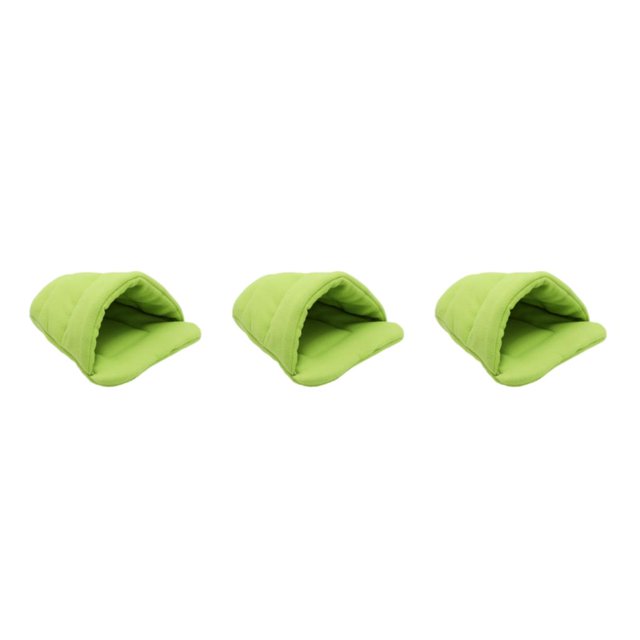 Transemion Soft And Comfortable Dog Bed Suitable For All Breeds Universal Easy To Clean green XS,> 3Set
