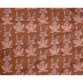 thumbnail image 4 of oneOone Tissu Polyester Lycra Tissu à Imprimé Bloc Lapin BTY 56 Pouces de Large, 4 of 4