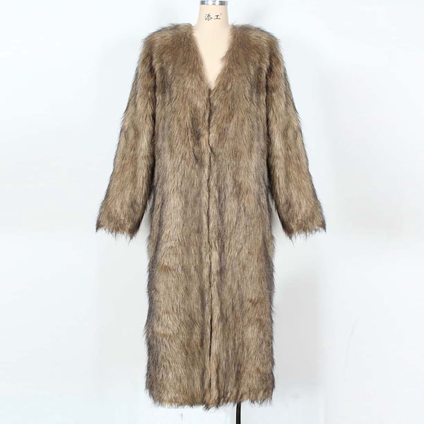 Weiqiqre Women's Fur & Faux Fur Jackets & Coats, Womens Ladies