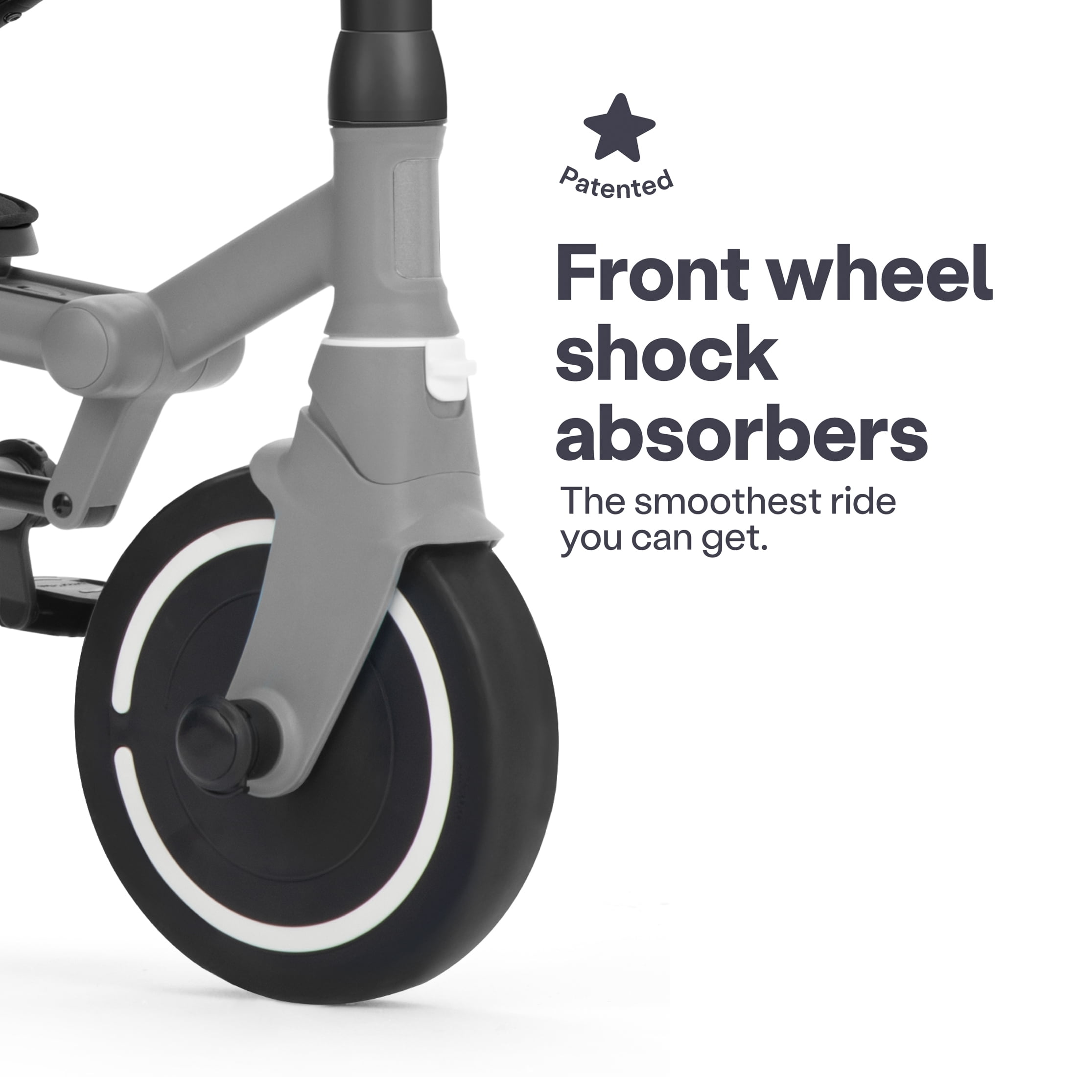smarTrike WIND BLACK & GREY - Your everyday companion - Tricycle