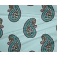 thumbnail image 4 of oneOone Polyester Lycra Fabric Paisley Block Fabric Prints By Yard 56 Inch Wide, 4 of 4
