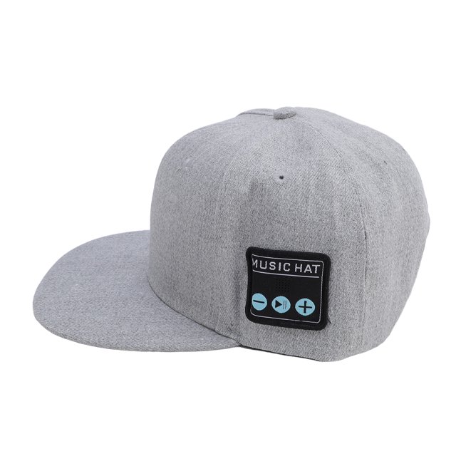 Casquette Amovible avec Haut-Parleur, Casquette Musicale Réglable, Casquette de Baseball de Sport Extérieur, Casquettes Snapback pour Hommes, Casquette Musicale pour Course, Cyclisme, Randonnée, Ski