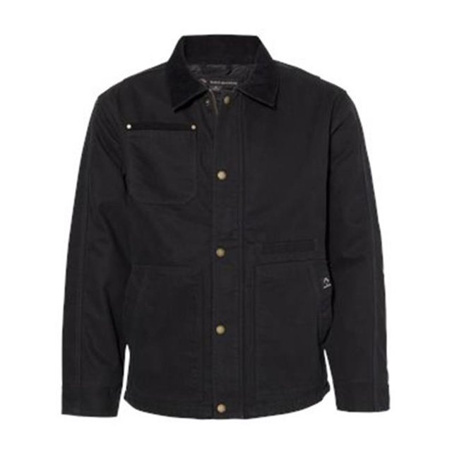 Dri Duck B01367557 Rambler Veste en Tissu Boulder, Noir - 2TG