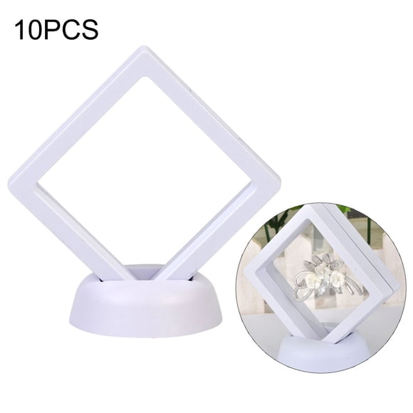 MesaSe 10 Pcs 3D Frame Shadow Box Jewellery Display Empty Coin Frame Watch Box;10 Pcs 3D Frame Shadow Box Jewellery Display Empty Coin Frame Watch Box
