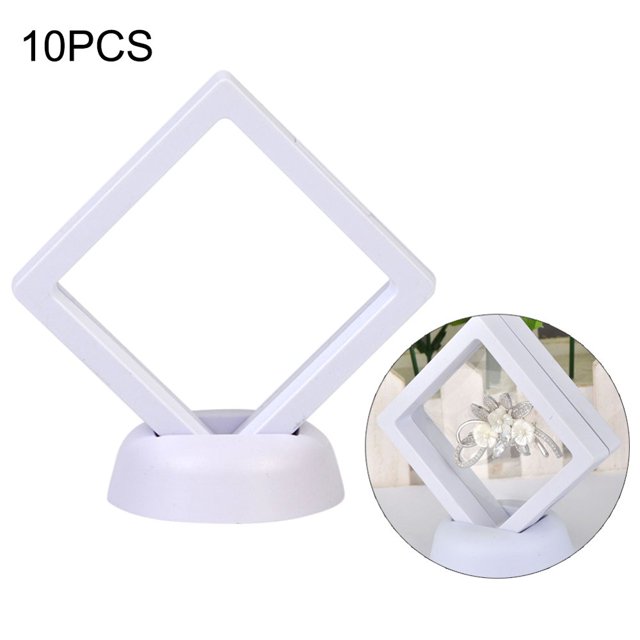 MesaSe 10 Pcs 3D Frame Shadow Box Jewellery Display Empty Coin Frame Watch Box;10 Pcs 3D Frame Shadow Box Jewellery Display Empty Coin Frame Watch Box