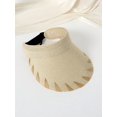 thumbnail image 3 of Fashionable And Versatile Women's Woven Sun Hat With Brim, Summer Straw Hat For Sun Protection And Style, 3 of 4