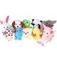 thumbnail image 3 of 10 Pcs Animal Finger Puppets Hand Puppet Toys For Children Storytelling And Role Playing Soft Velvet Material, 3 of 6