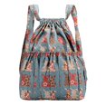 thumbnail image 4 of XZNGL Womens Large Capacity Flower Ethnic Style Waterproof Nylon Shoulders Backpacks, 4 of 8
