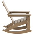 thumbnail image 2 of Palms Modern Adirondack Plastic Outdoor Rocking Chairs (Set of 4), 2 of 8