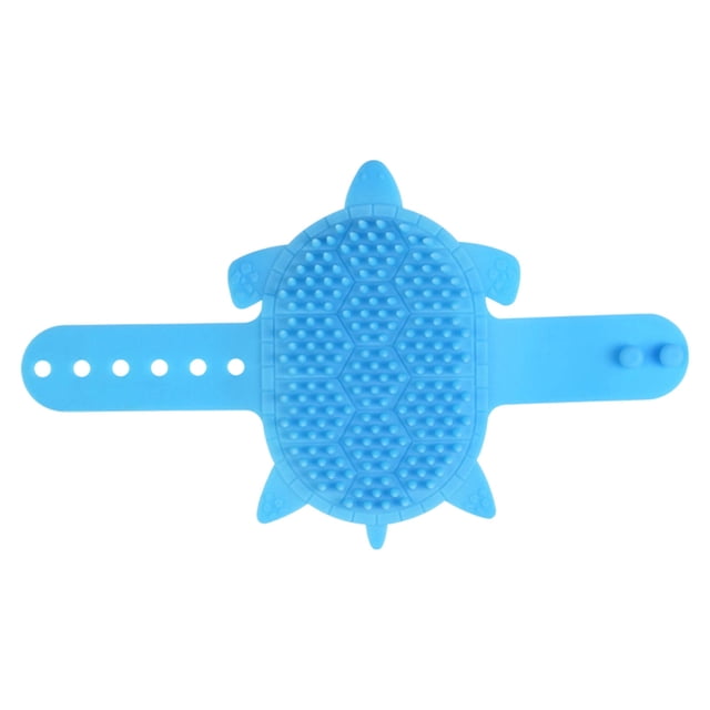 Svmmer Turtle Shaped Cat Comb Wall Mounted Cat Scratching Board & Self Grooming Device