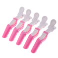 thumbnail image 1 of 5x Pinces à Cheveux Alligator Pince à Cheveux de Salon (Rose), 1 of 8