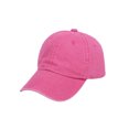 thumbnail image 1 of Cotton Baseball Cap Solid Color Dome Sun Protection Fashionable Replacement Breathable Easy Matching Outdoor Adjustable Sunproof Hat Headgear Pink, 1 of 9