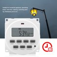 thumbnail image 1 of Minuterie Lumineuse d'Extérieur, Minuterie Numérique Anti-Interférence Minuterie Lumineuse, Interrupteur de Contrôle Intelligent Programmable Minuterie de Contrôle Peinture pour Panneau Publicitaire, 1 of 8