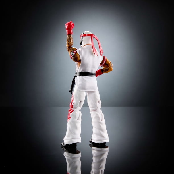 WWE x Street Fighter Rey Mysterio Action Figure & Accessories, 6