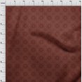 thumbnail image 3 of oneOone Tissu Viscose Chiffon Imprimé Floral Tourbillon & Mandala BTY 42 Pouces de Large, 3 of 4