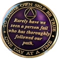 thumbnail image 4 of 33 Year AA Medallion Purple Tri-Plate Founders Bill & Bob Chip XXXIII, 4 of 10