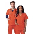 thumbnail image 4 of Sivvan Haut d'Uniforme Unisexe à Col en V à 3 Poches (Offert en 15 Couleurs), 4 of 7