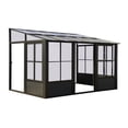 thumbnail image 4 of Gazebo Penguin Florence Add-A-Room 8 ft. x 12 ft. in Black, 4 of 9