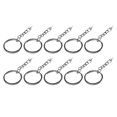 thumbnail image 4 of Porte-clés Bricolage, 10pcs Porte-Clés Porte-Clés Porte-Clés avec Chaîne Robuste et Résistant, 4 of 8
