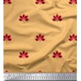 thumbnail image 1 of Soimoi polyester Crepe Fabric Artistic Floral Printed Fabric 1 Yard 52 Inch Wide, 1 of 5