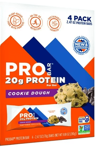 ProBar Protein Bar Cookie Dough 4 Bars
