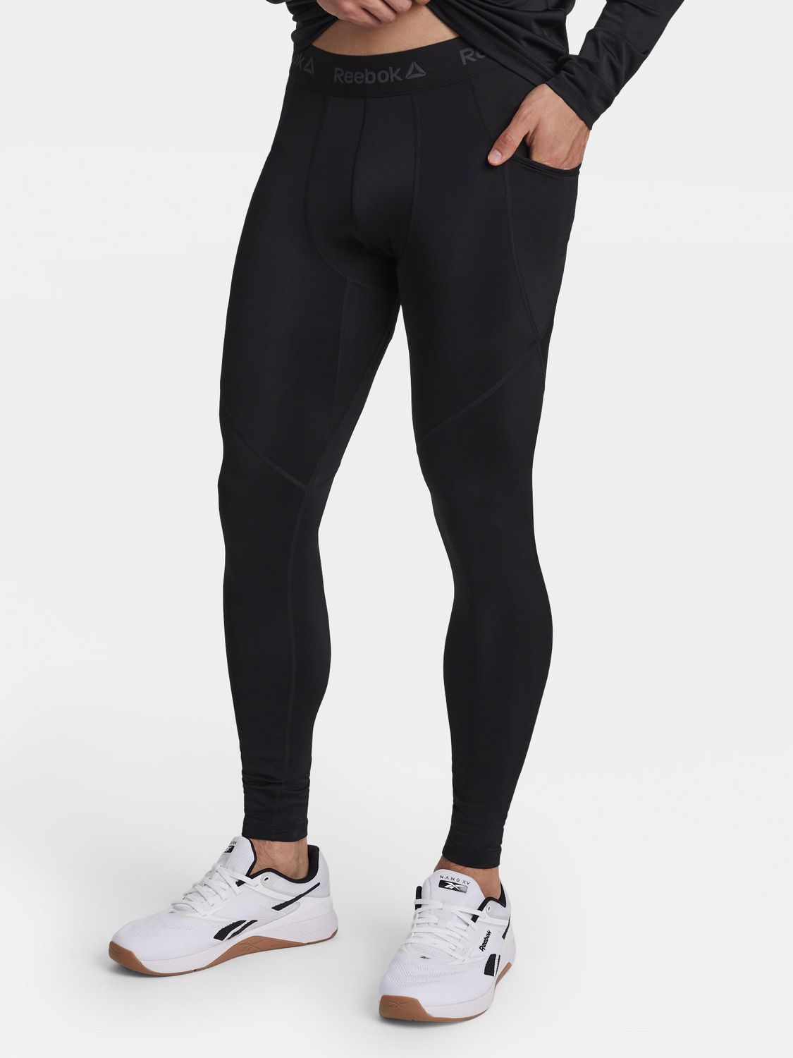 Reebok Legging de compression Kinetic pour hommes