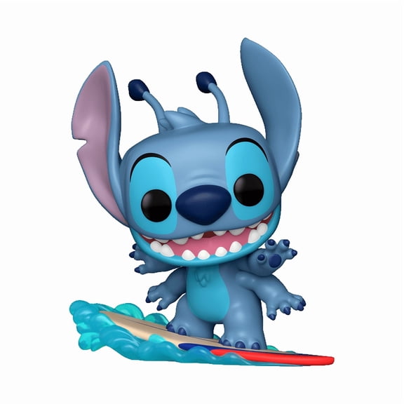 Funko POP Disney: Stitch- Stitch Surfing figurine en vinyle