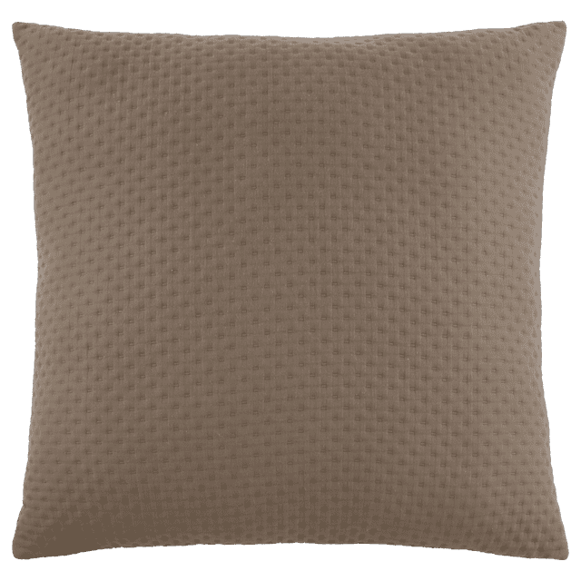 Bouclair Coussin Décoratif Monroe Marron 26 X 26 Po (10.2 X 10.2 cm)