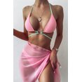thumbnail image 1 of Wangscanis Paréo pour Femme, Jupe Portefeuille de Plage Transparente Tout-Aller, 1 of 9