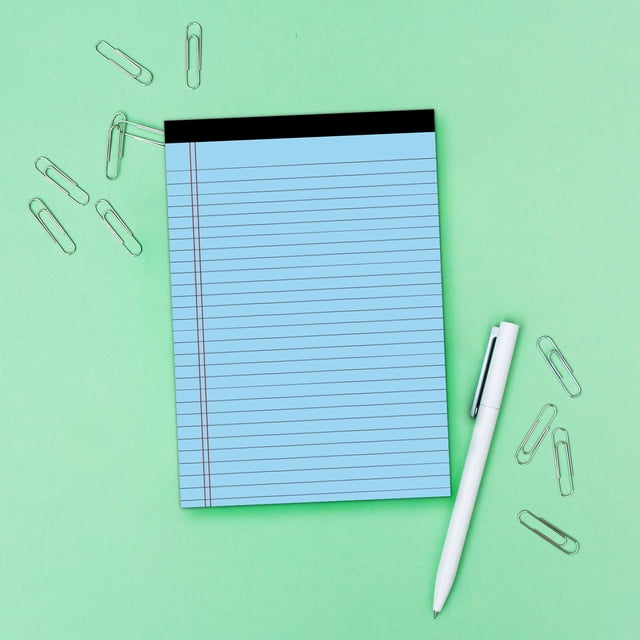 A3 Tear-Off Notepad Memo Planner - Large Format Horizontal Line Writing Pad, Smooth Paper 50 Pages - Desktop Note Paper