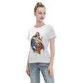 thumbnail image 4 of T-Shirt Basique à Manches Courtes pour Femmes Naruto Shanks, 4 of 6