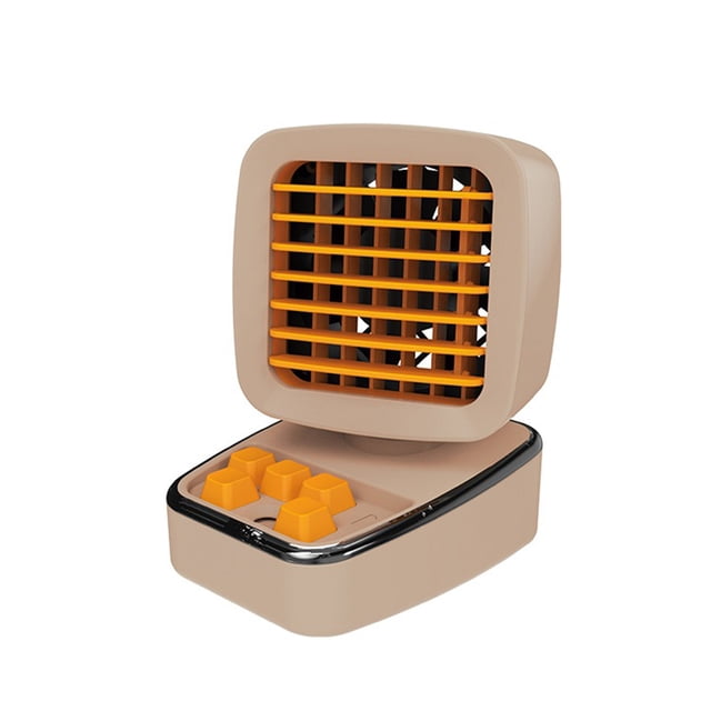 EGNMCR Portable Air Conditioner USB Portable Conditioner Humidifier Cooler Upgraded Mute Dish Towel