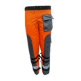 thumbnail image 3 of S SERENABLE Chaps 9 Layer Chaps Apron Wrap Technical Apron Wrap Logging Worker Adjustable Belt Orange Chain Saw Pants L, 3 of 9