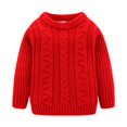thumbnail image 1 of AAMILIFE Girl's Long Sleeve Soft Knit Mock Turtleneck Slim Fit Pullover Sweater, 1 of 2