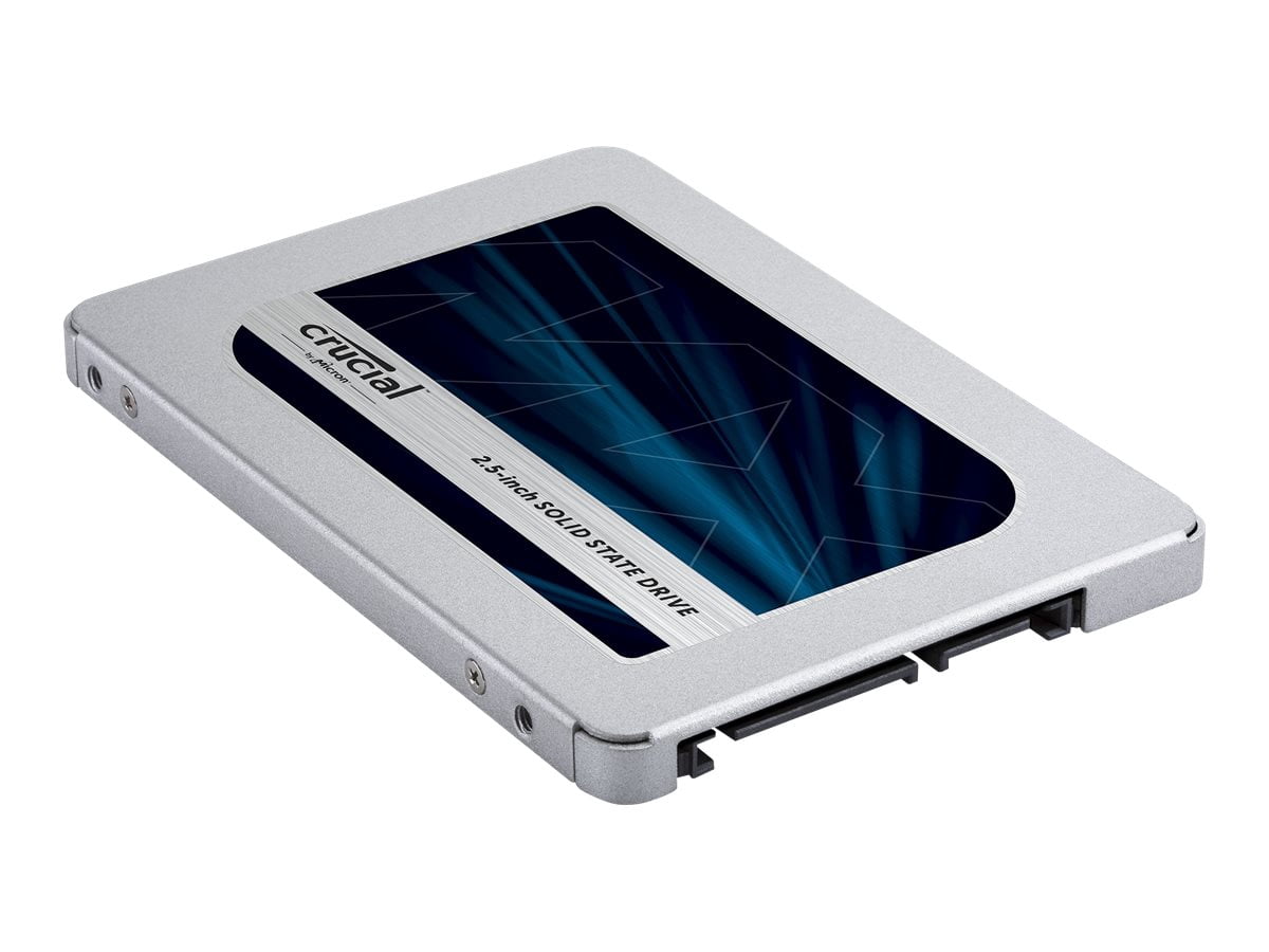 Crucial MX500 - SSD - encrypted - 500 GB - internal - 2.5" - SATA 6Gb/s - 256-bit AES - TCG Opal Encryption 2.0