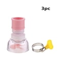 thumbnail image 1 of EGNMCR 3pc Kitchen Faucet Rotatable The Water Nozzle Proof Water-saving Device Clasp Plastic Faucet, 1 of 1