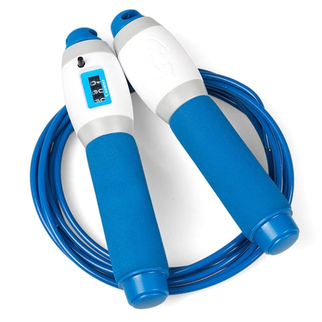 Bangcool Corde à Sauter à une Touche Réglable avec Comptage Corde à Sauter Corde à Sauter pour la Maison Intérieur