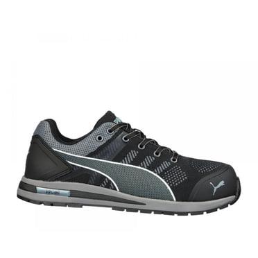 PUMA Safety Men's Elevate Knit Low Composite Toe ESD Work Shoe Black - 643165