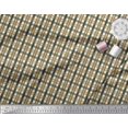thumbnail image 2 of Soimoi polyester Crepe Fabric Gingham Check Printed Fabric 1 Yard 52 Inch Wide, 2 of 3